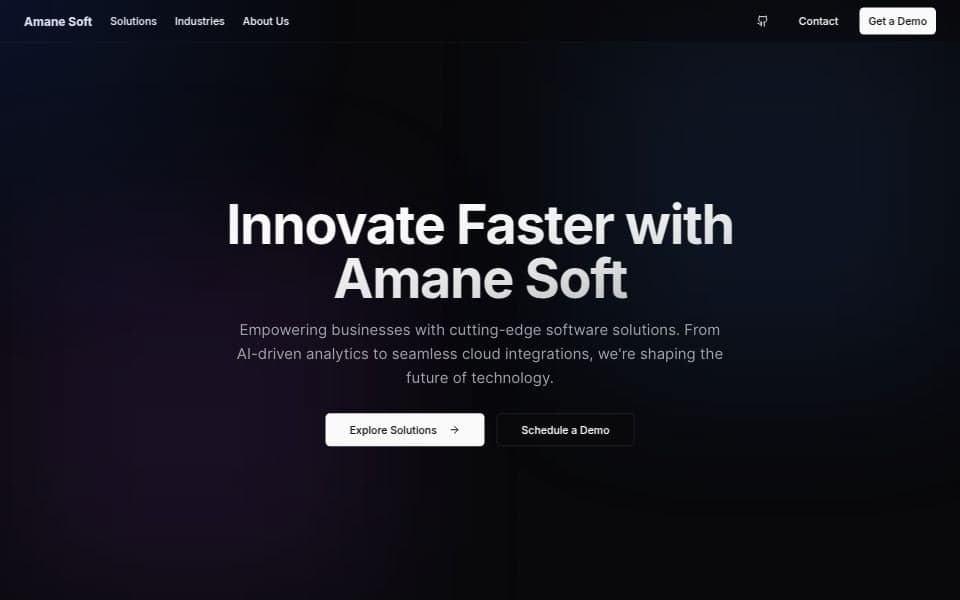 Streamline Landing Page